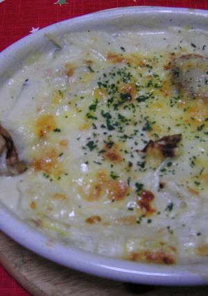 ホタテと白菜のクリームチーズ焼き-レシピのメイン写真