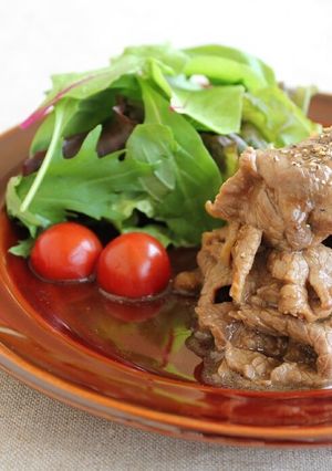 ［簡単 牛肉 ソテー 昭和 レトロ］-レシピのメイン写真
