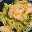 ゆで鶏のごまにんにくサラダ