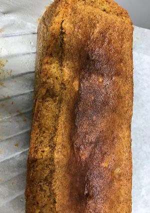 ☻キャラメリゼバナナとクルミのケーキ☻-レシピのメイン写真