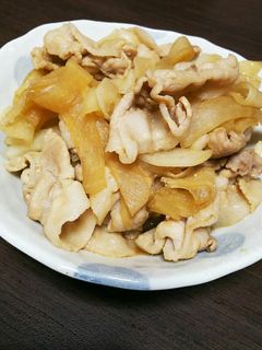 ♡豚肉と大根の甘辛炒め♡-レシピのメイン写真