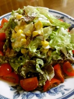 レタスたっぷりサラダ♪-レシピのメイン写真