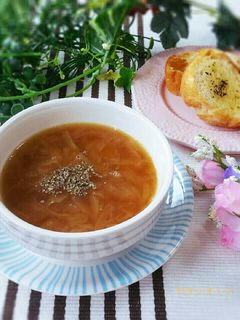♥たっぷり玉ねぎのオニオンスープ♥-レシピのメイン写真