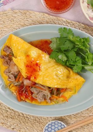 アジアン風オムレツ-レシピのメイン写真