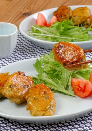 鶏むね肉と豆腐の柚子胡椒つくね-レシピのメイン写真