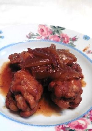 鶏手羽元のさっぱり！甘味噌酢煮-レシピのメイン写真