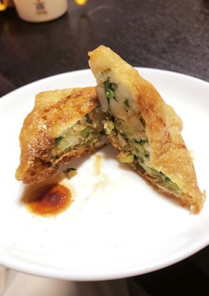 餃子風油揚げ包み-レシピのメイン写真