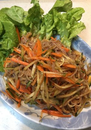ビビン冷麺のおかず和え物-レシピのメイン写真