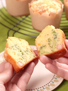ベーコンとブロッコリーのケークサレ-レシピのメイン写真