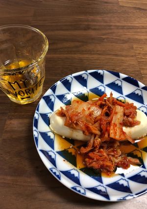 ビールが進む…超簡単和風キムチ奴！-レシピのメイン写真