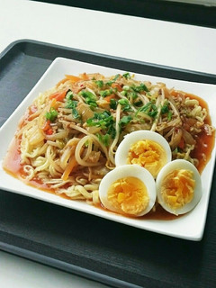 簡単!辛ラーメンであんかけ焼きそば風-レシピのメイン写真