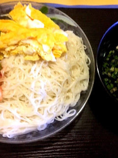 素麺 キムチたまごきゅうり-レシピのメイン写真