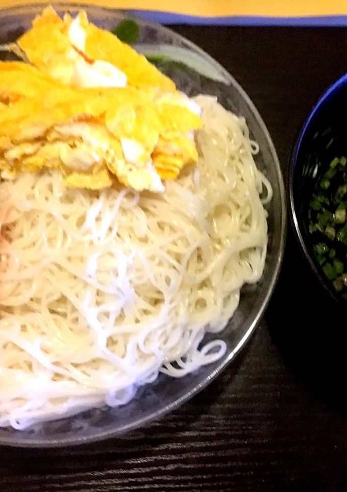 素麺 キムチたまごきゅうり-レシピのメイン写真
