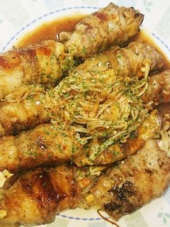 エリンギとえのきの肉巻き-レシピのメイン写真