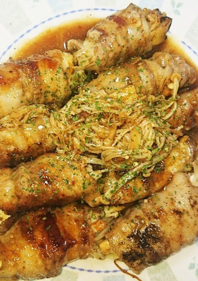 エリンギとえのきの肉巻き-レシピのメイン写真