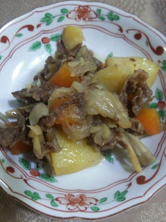 簡単美味♪圧力鍋de肉じゃが-レシピのメイン写真