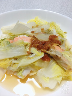材料3つ!鮭みそ白菜-レシピのメイン写真