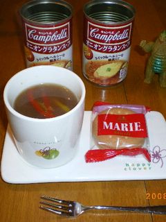 簡単オニオンスープ-レシピのメイン写真