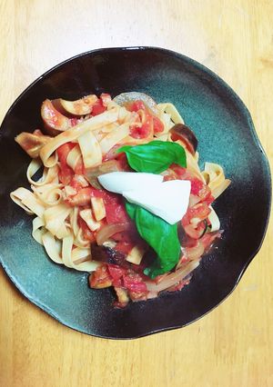 簡単トマトパスタ-レシピのメイン写真