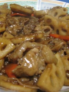 豚とれんこんの酢豚風炒め物-レシピのメイン写真