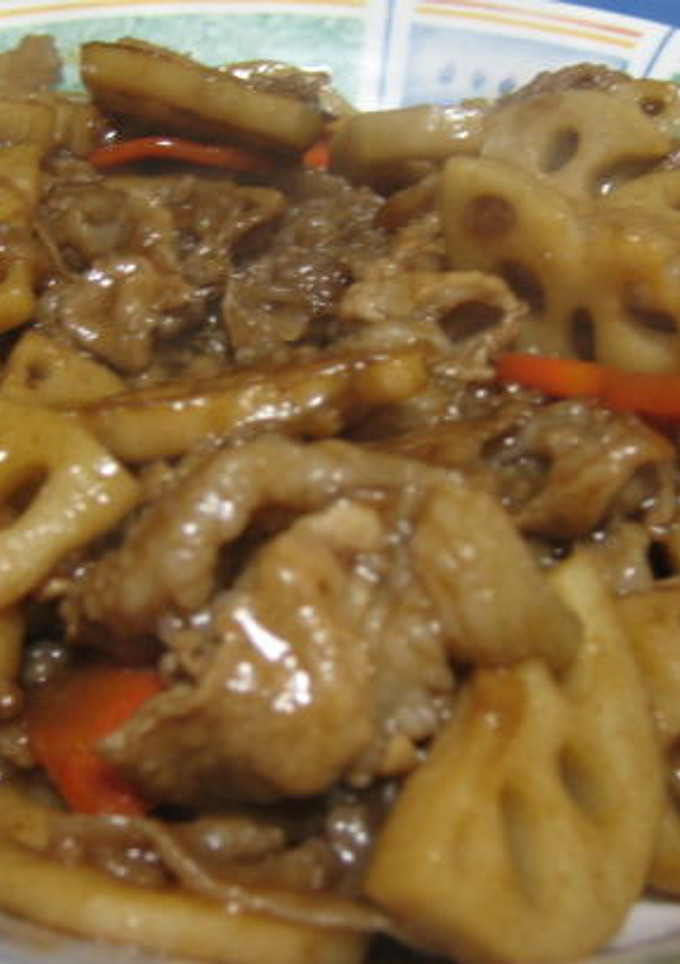 豚とれんこんの酢豚風炒め物-レシピのメイン写真