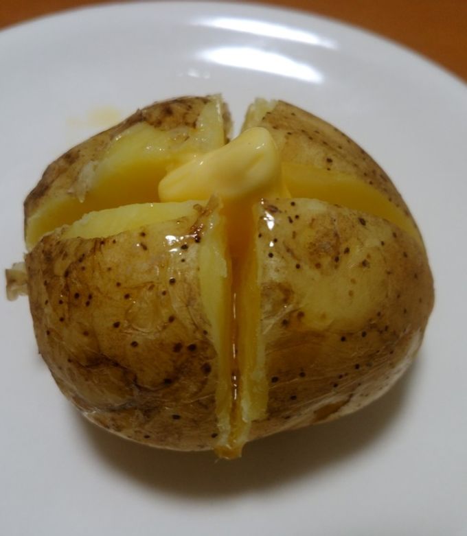 レンチン5分！新じゃがで作るじゃがバター by すまくっく
