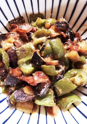 ばあばのレシピ ナスの味噌炒め-レシピのメイン写真