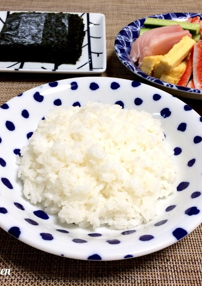 【わが家の酢飯&手巻き寿司♪】-レシピのメイン写真