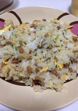 納豆チャーハン-レシピのメイン写真