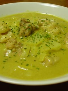 ☼白菜と鶏肉のカレーミルク煮込み-レシピのメイン写真