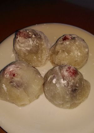 切り餅で簡単イチゴ大福-レシピのメイン写真