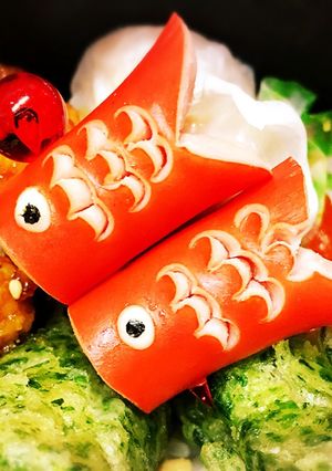 こいのぼりウインナー-レシピのメイン写真