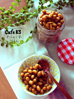 素材一品だけ!大豆の甘辛炒め-レシピのメイン写真