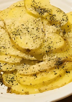 塩バター風味☆じゃがいも輪切りスライス-レシピのメイン写真