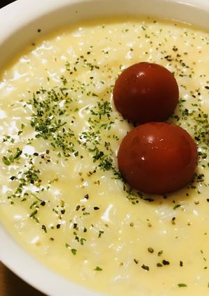 スグできるリゾット風☆とろけるチーズ粥-レシピのメイン写真