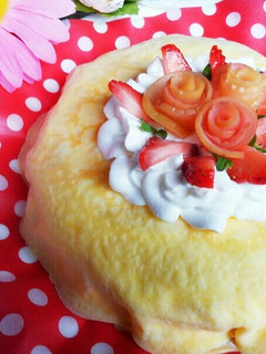 母の日に❤りんごの薔薇ミルクレープ❤-レシピのメイン写真