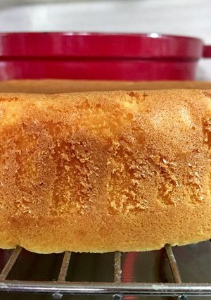 無水鍋で米粉スポンジ☆(小麦・乳不使用)-レシピのメイン写真