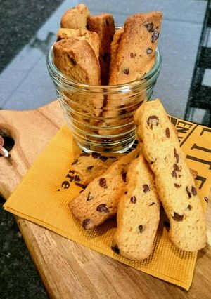 キャラメルチョコチップスティッククッキー-レシピのメイン写真