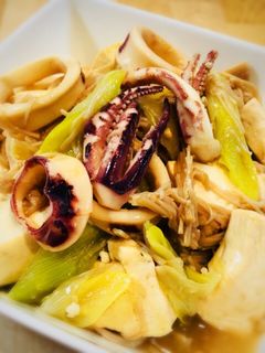 イカの甘味噌煮-レシピのメイン写真