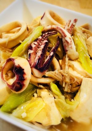 イカの甘味噌煮-レシピのメイン写真