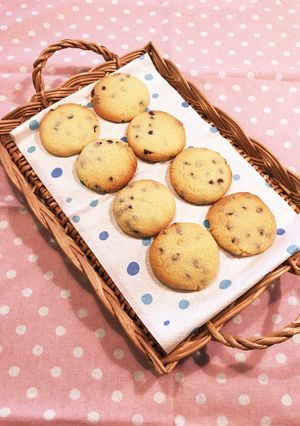 子供と仲良く♡チョコチップクッキー♡-レシピのメイン写真