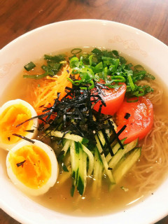 冷やし中華風ふるる冷麺-レシピのメイン写真