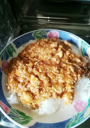 簡単！洋風麻婆豆腐(丼)-レシピのメイン写真