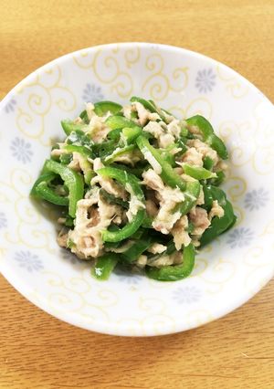 【幼児食】超簡単！ピーマンツナ炒め-レシピのメイン写真