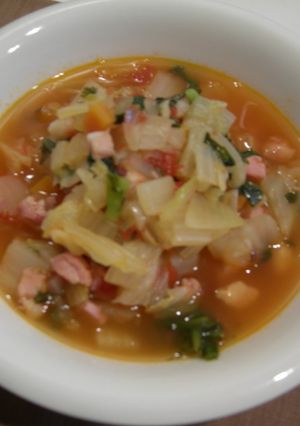 冬野菜のあっさりミネストローネ-レシピのメイン写真