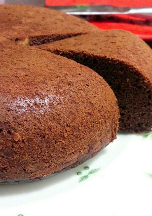 しっとりふわふわ♡炊飯器チョコケーキ-レシピのメイン写真