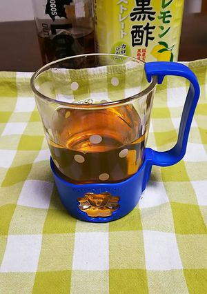 疲れをノックアウト!ルイボスレモン黒酢♪-レシピのメイン写真