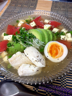 アボカドとトマトのイタリアンふるる冷麺-レシピのメイン写真