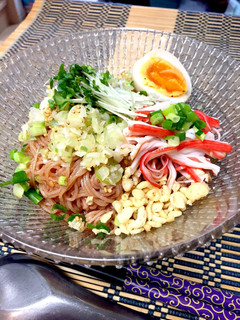 ネギ塩ビビン麺!-レシピのメイン写真