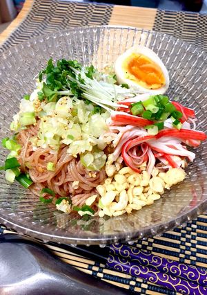 ネギ塩ビビン麺！-レシピのメイン写真
